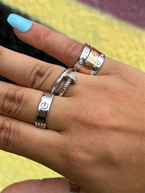 cartier couple ring|cartier love ring price list.